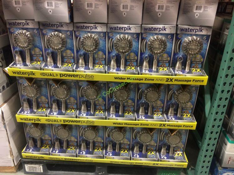 Costco1900507 WaterpikHandheldShowerHeadinBrushedNickelall