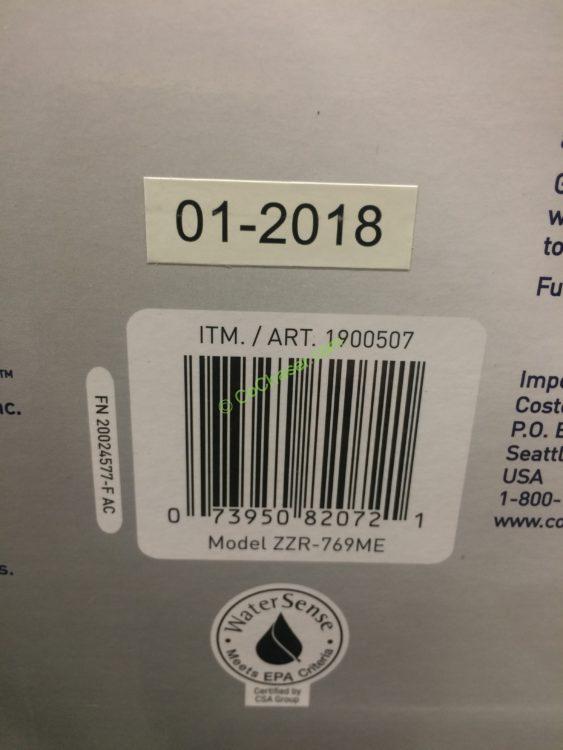 Costco1900507 WaterpikHandheldShowerHeadinBrushedNickelbar