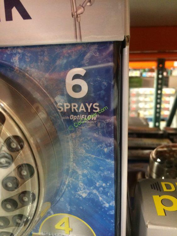 Costco1900507 WaterpikHandheldShowerHeadinBrushedNickelpart