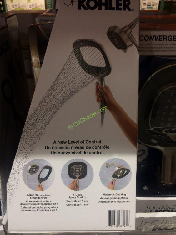 Costco1900513 KohlerConvergeShowerHead inBrushedNickelback