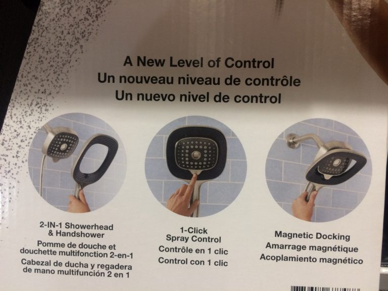 Costco1900513 KohlerConvergeShowerHead inBrushedNickelpart