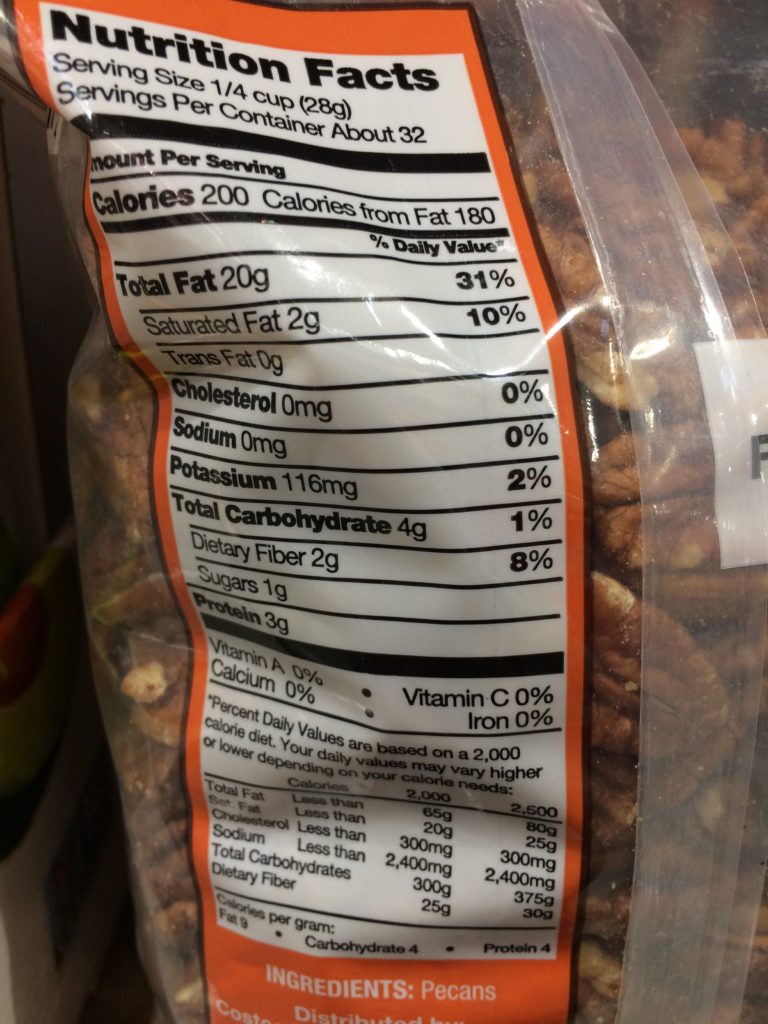 Costco203444KirklandSignaturePecanHalveschart CostcoChaser