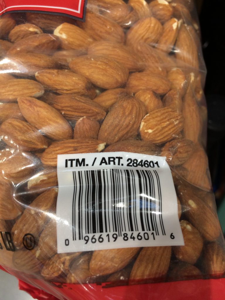 Costco284601KirklandSignatureWholeAlmondsbar CostcoChaser