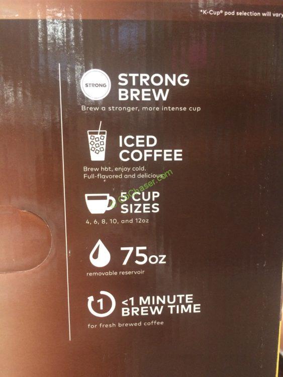 Costco2881975KeurigKEliteCSingleServeCoffeeMakerinf