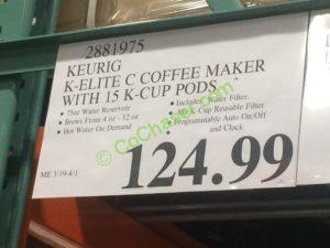 Costco-2881975-Keurig-K-Elite-C-Single-Serve-Coffee-Maker-tag