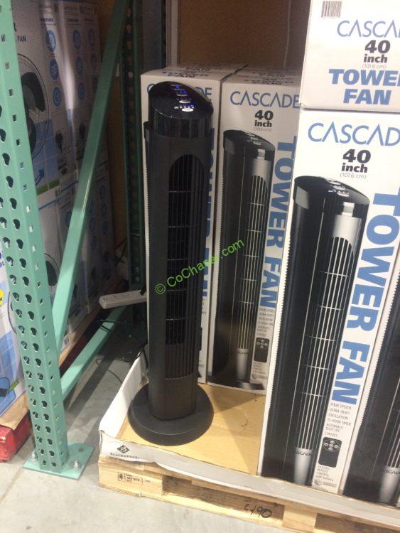 Cascade 40" Tower Fan with Remote