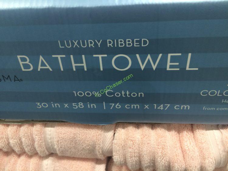 Costco6642195CharismaRibbedBathTowelall (5) CostcoChaser