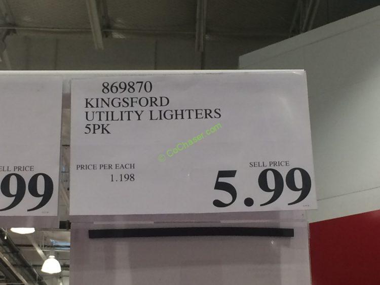 Kingsford Utility Lighters 5PK CostcoChaser