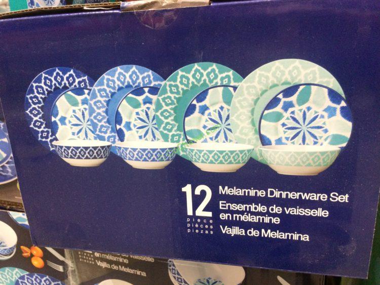Costco105006112PC MelamineDinnerwareSetitem CostcoChaser