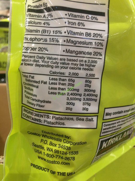 Kirkland Signature Pistachios Kernels 24 Ounce Bag CostcoChaser