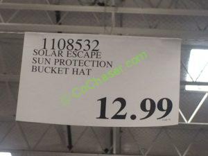 Costco-1108532-1109609-Solar-Escapes –Sun-Protection-Bucket-Hat-tag