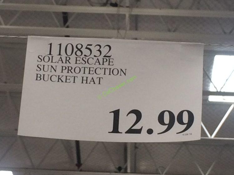Costco11085321109609SolarEscapes SunProtectionBucketHattag