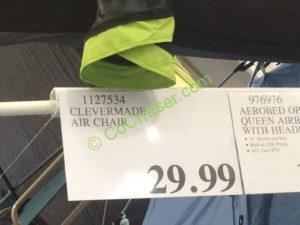 Costco-1127534-Clevermade-Air-Chair-tag
