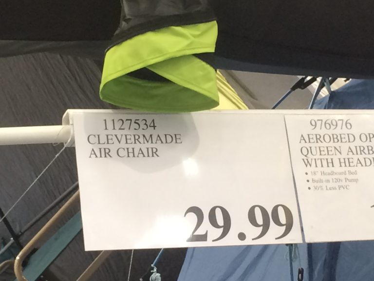 Costco1127534ClevermadeAirChairtag CostcoChaser