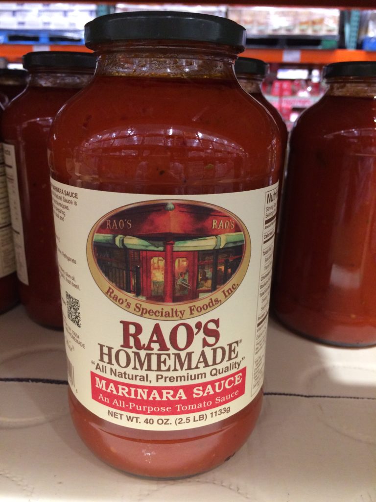 Rao’s Homemade Marinara 40 Ounce Jar CostcoChaser
