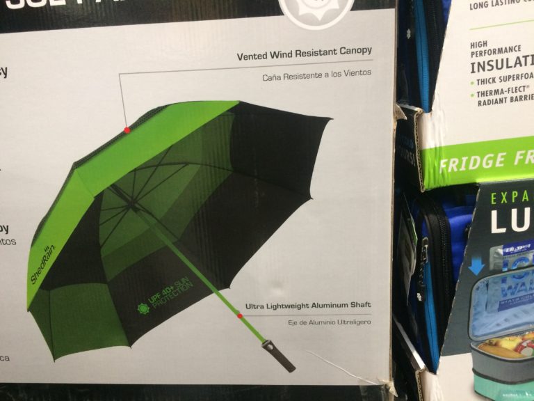 Costco1164172ShedRainGolfUmbrellaspec CostcoChaser