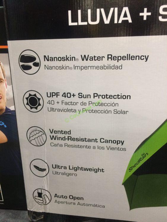 Costco1164172ShedRainGolfUmbrellaspec1 CostcoChaser