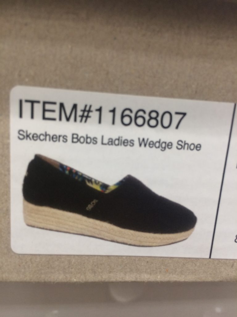 Costco1166807SkechersBobsLadiesCanvasWedgeShoespec CostcoChaser