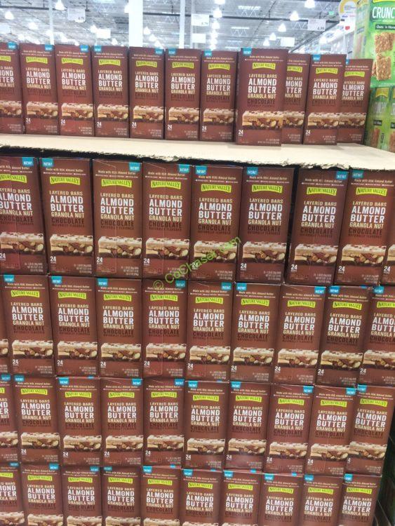 Costco1176944NatureValleyAlmondButterChocolateLayeredBarall
