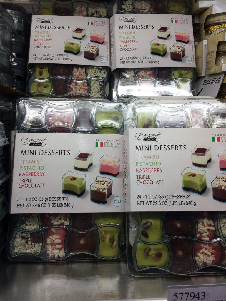 Costco1182973DessertIitaliano MiniDessertsall CostcoChaser