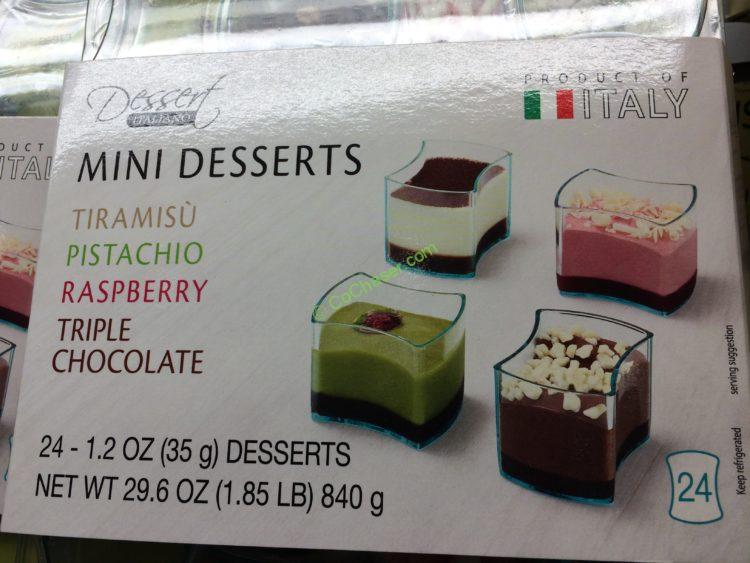 Dessert Italiano Mini Desserts 24 Count Package
