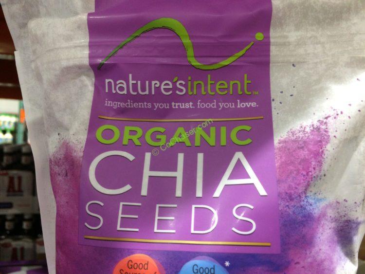 Nature’s Intent Organic Chia Seeds 2.5 Pound Bag CostcoChaser