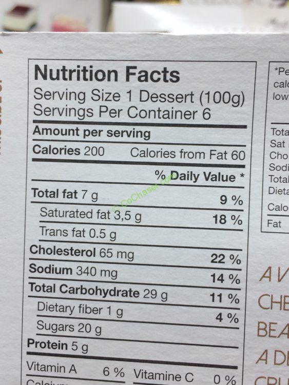 Costco1232611MarieMorinDessertsVanillaCheesecakechart1