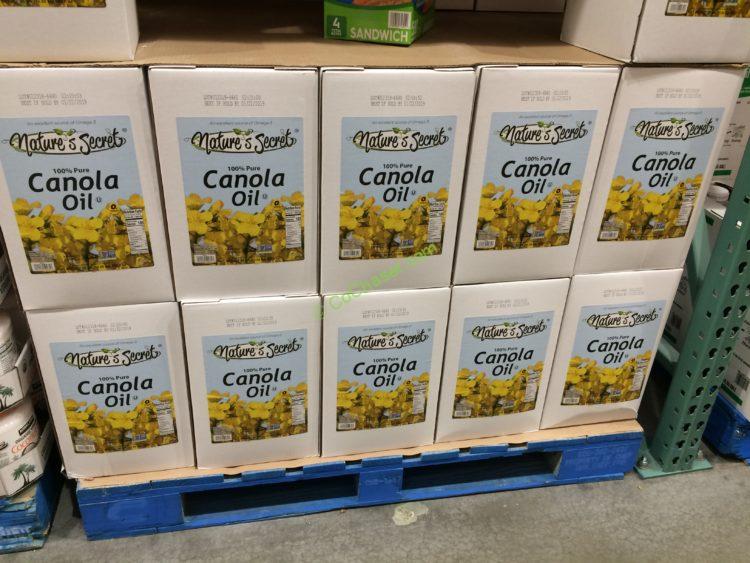 Nature’s Secret Canola Oil 35 Pound Container CostcoChaser