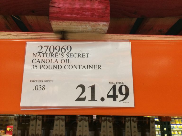 Costco270969Natures SecretCanolaOiltag CostcoChaser