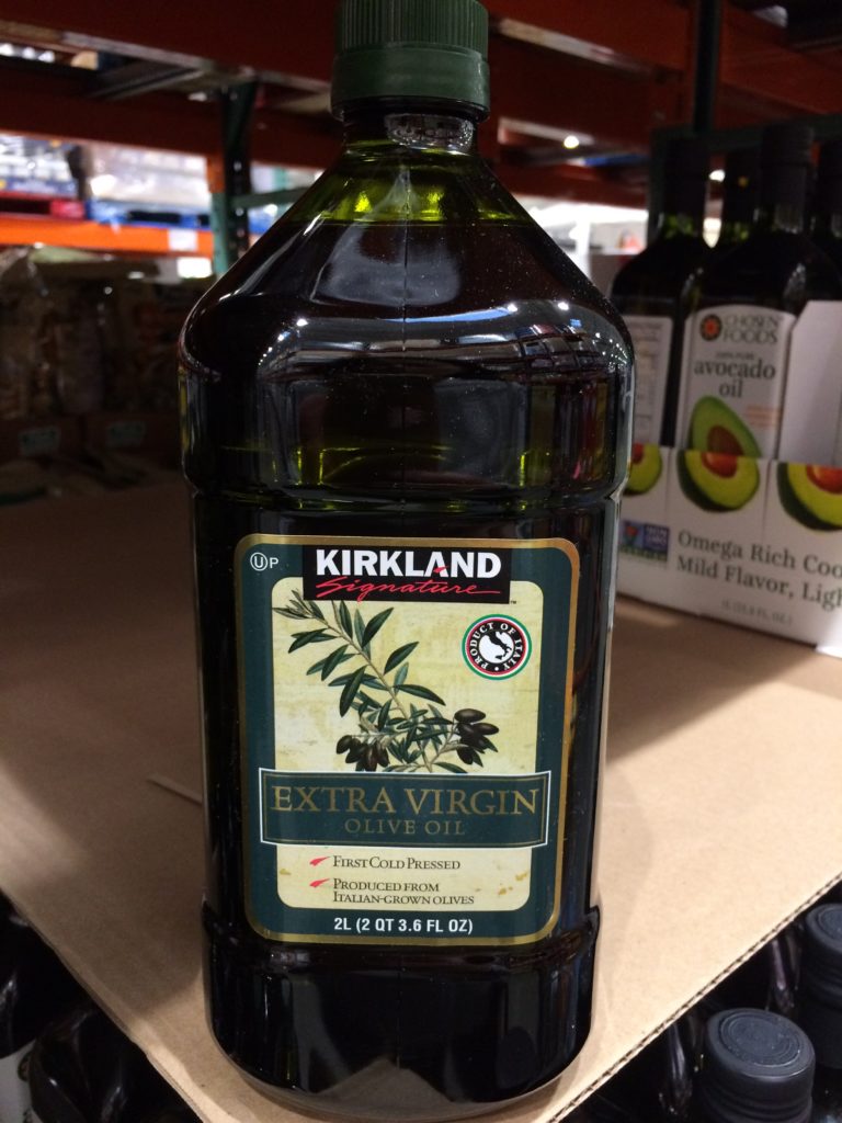 Kirkland Signature Extra Virgin Olive Oil 2 Liter Bottle CostcoChaser