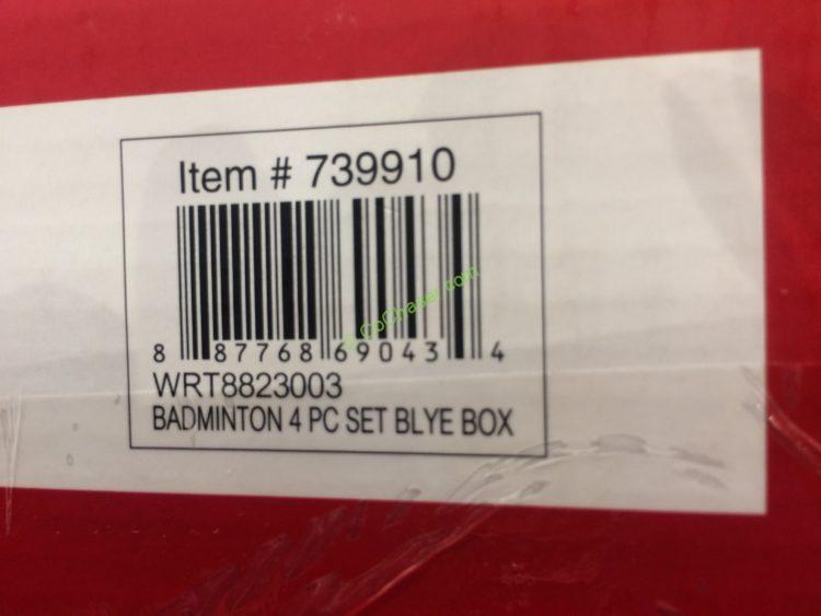 Wilson Outdoor Badminton Set - Komplett-Set Für Garten & Strand