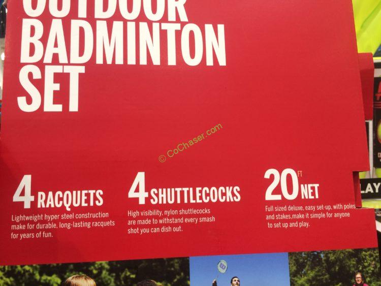 Costco739910WilsonOutdoorBadmintonKitpart CostcoChaser