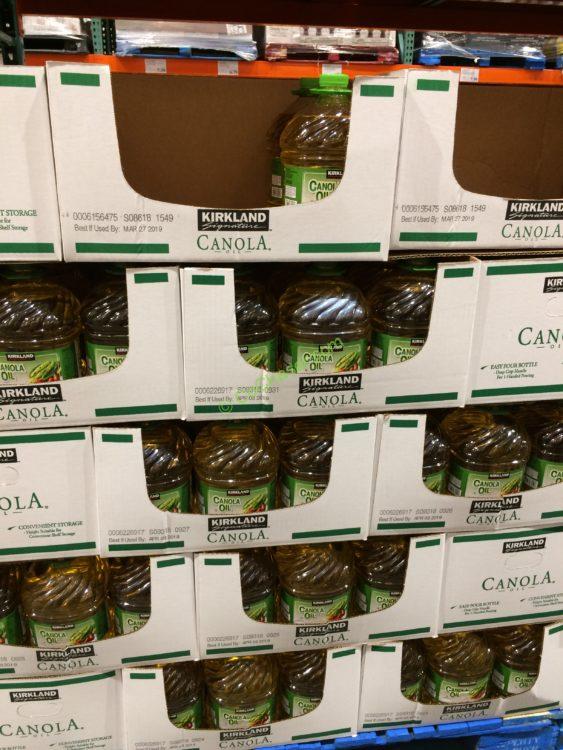 Kirkland Signature Canola Oil 2/3 Quarter Bottle CostcoChaser