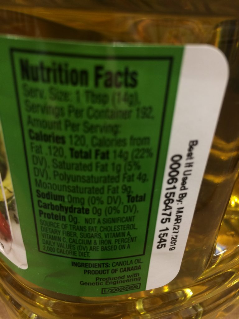 Costco906410KirklandSignatureCanolachart CostcoChaser