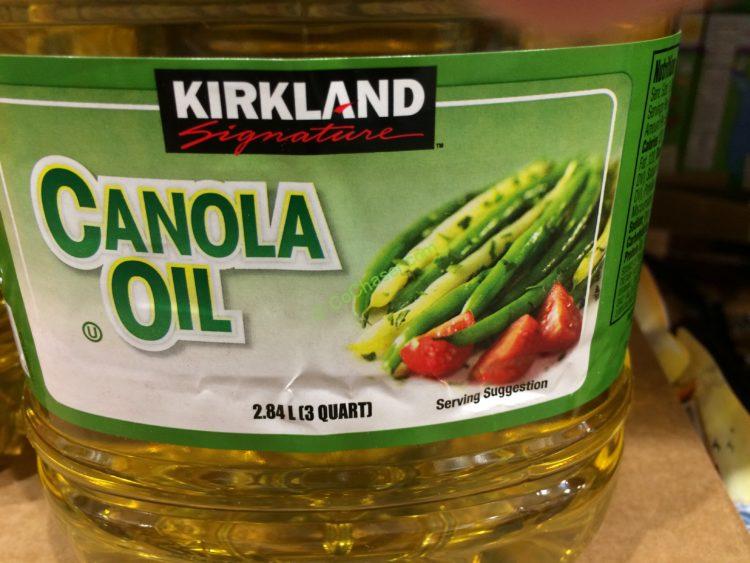 Kirkland Signature Canola Oil 2/3 Quarter Bottle CostcoChaser