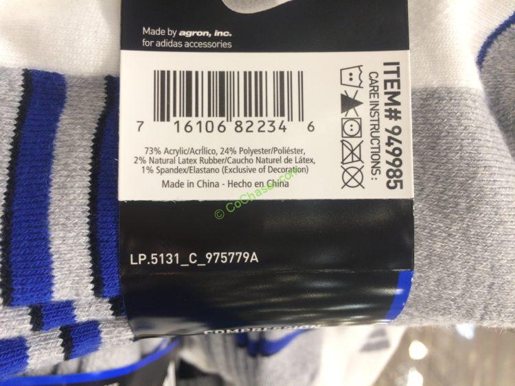 Adidas Men’s Low Cut Sock 6-pair – CostcoChaser