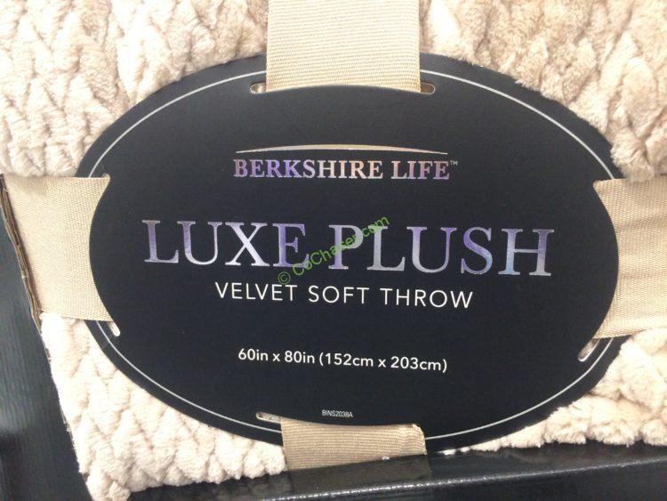 Berkshire Life Luxurious Plush Throw 60” X 80” CostcoChaser