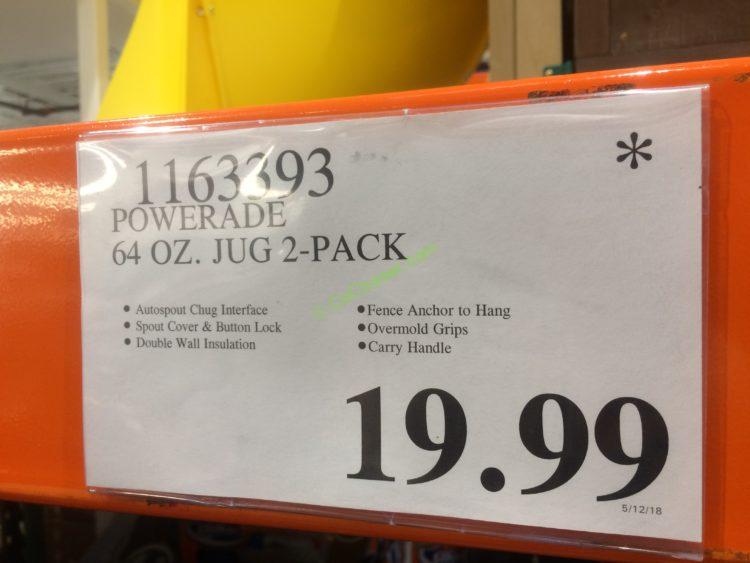 Costco1163393Powerade64OZJugtag CostcoChaser