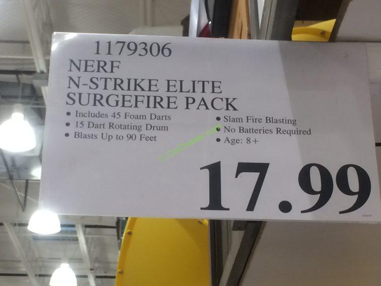 nerf surgefire mega pack