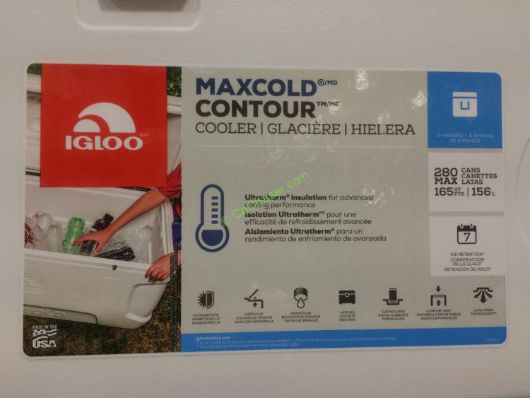 Igloo MaxCold Cooler, White, 165 Quart CostcoChaser