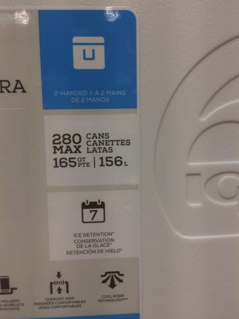 Costco1183297IglooMaxColdCoolerspec1 CostcoChaser