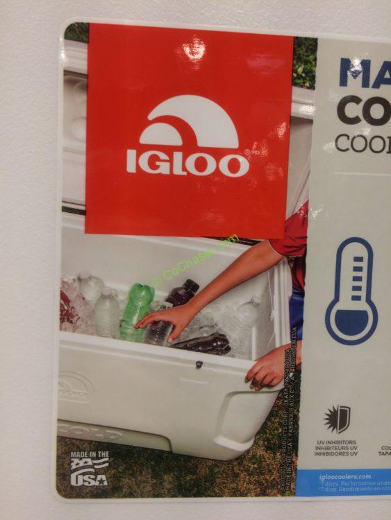Igloo MaxCold Cooler, White, 165 Quart CostcoChaser