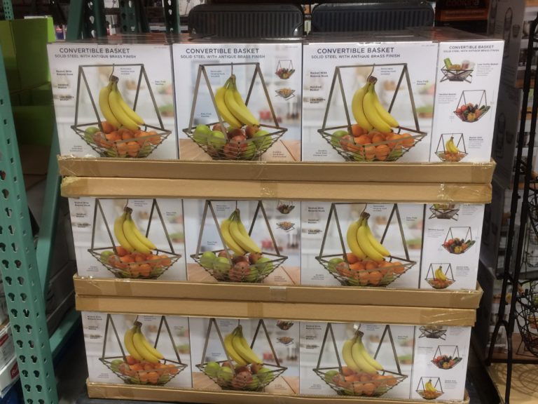 Costco1191343GourmetBasicsbyMikasaFruitBasketwithHookall