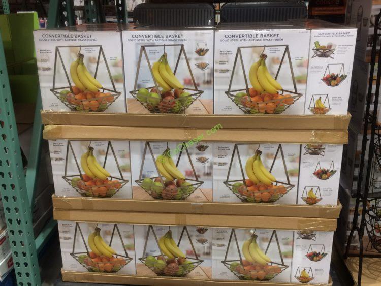 Costco1191343GourmetBasicsbyMikasaFruitBasketwithHookall