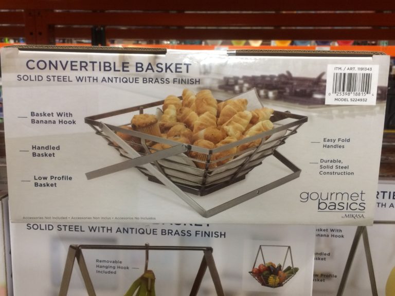 Costco1191343GourmetBasicsbyMikasaFruitBasketwithHookback (2