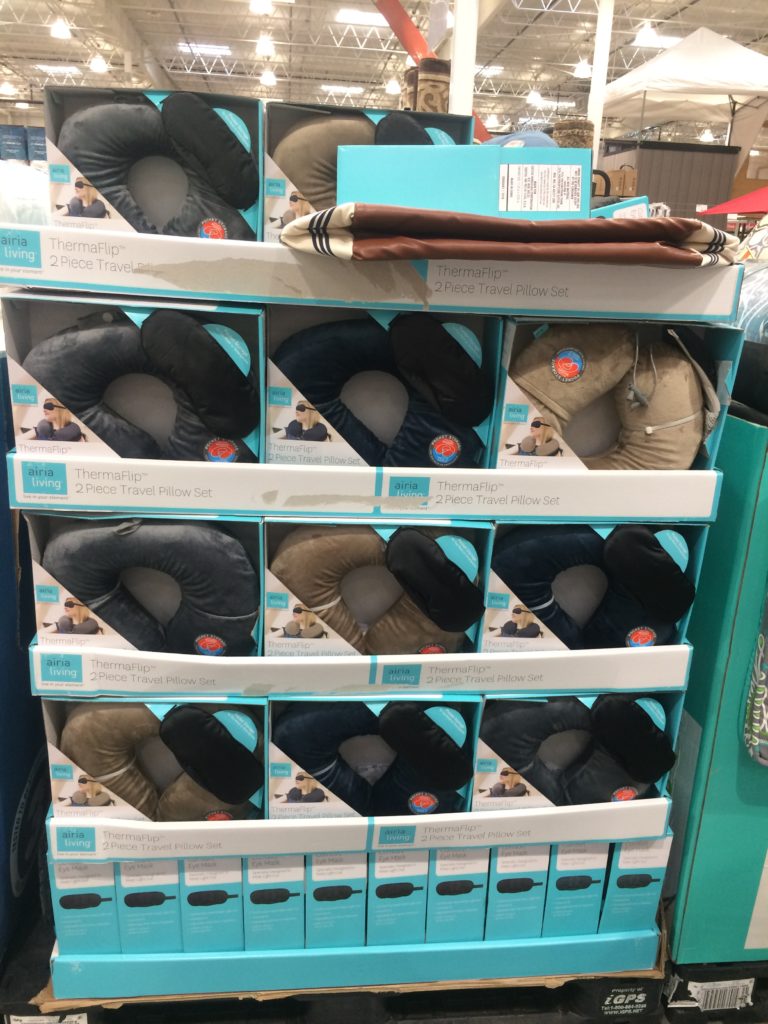 Costco1211358 AiriaLivingThermaFlipTravelPillowSetall