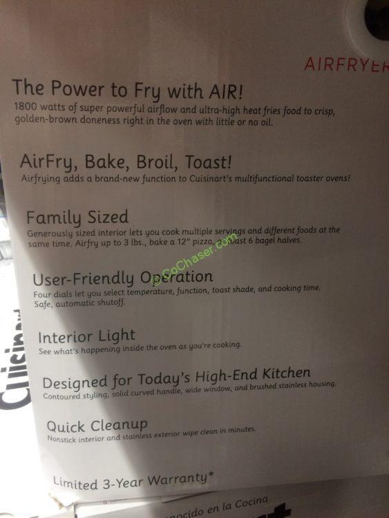 Costco1239000CuisinartAirFryerOvenwithConvectioninf CostcoChaser