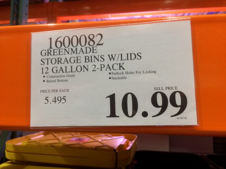 Costco1600082GreenmadeStorageBinstag CostcoChaser