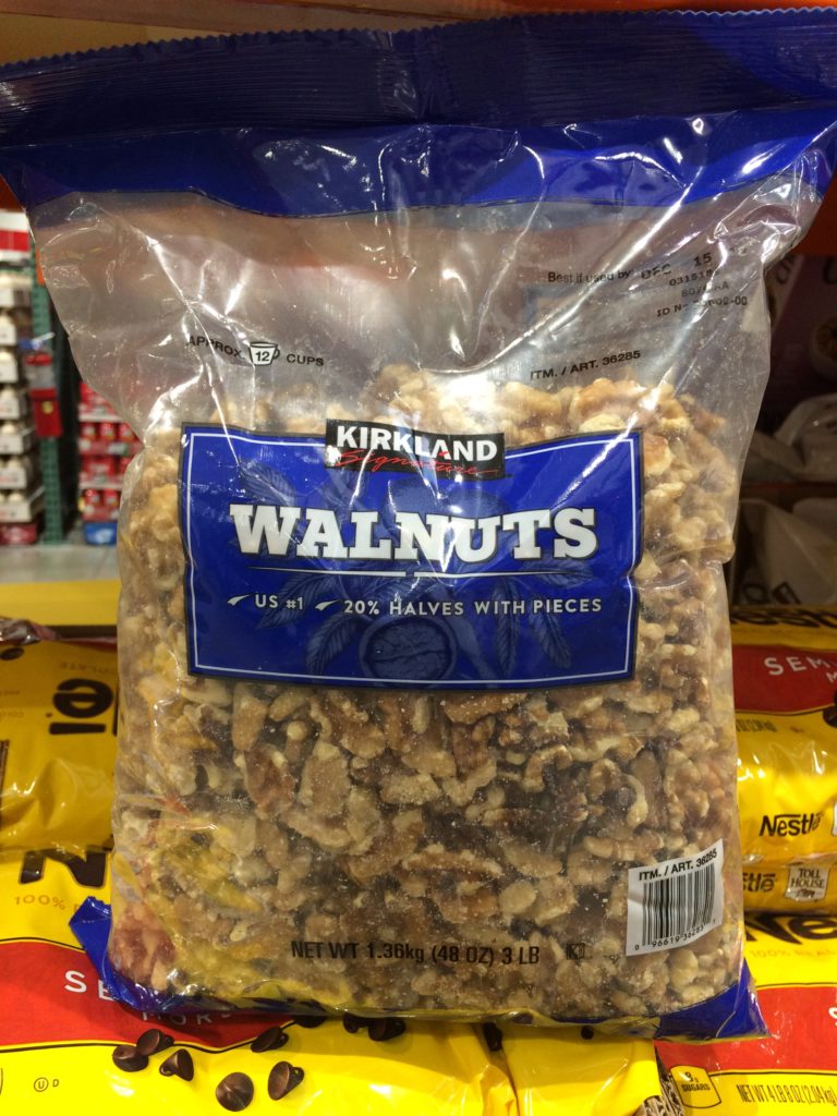 Kirkland Signature Walnuts 3 Pound Bag CostcoChaser