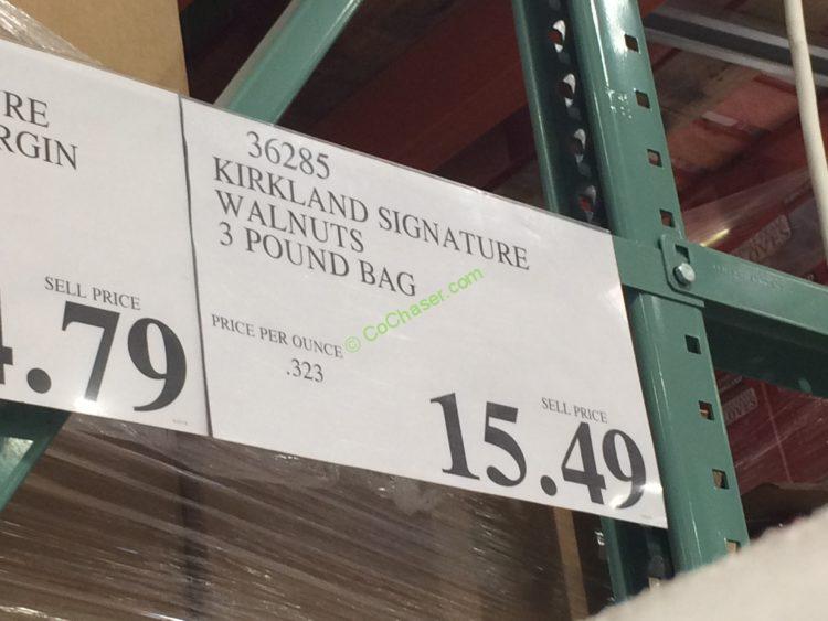 Kirkland Signature Walnuts 3 Pound Bag CostcoChaser